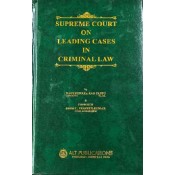ALT Publication's Supreme Court On Leading Cases In Criminal Law By Nageshwara Rao